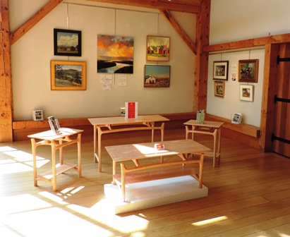Furniture and Art Exhibits